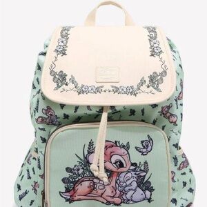 Disney Mint and Cream Bambi Backpack and Wallet matching